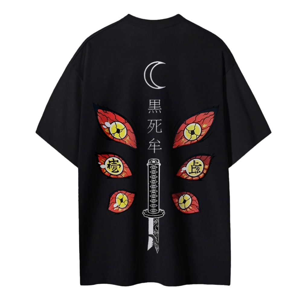 Demon Slayer Cotton Unisex Crew Neck Anime T-Shirt