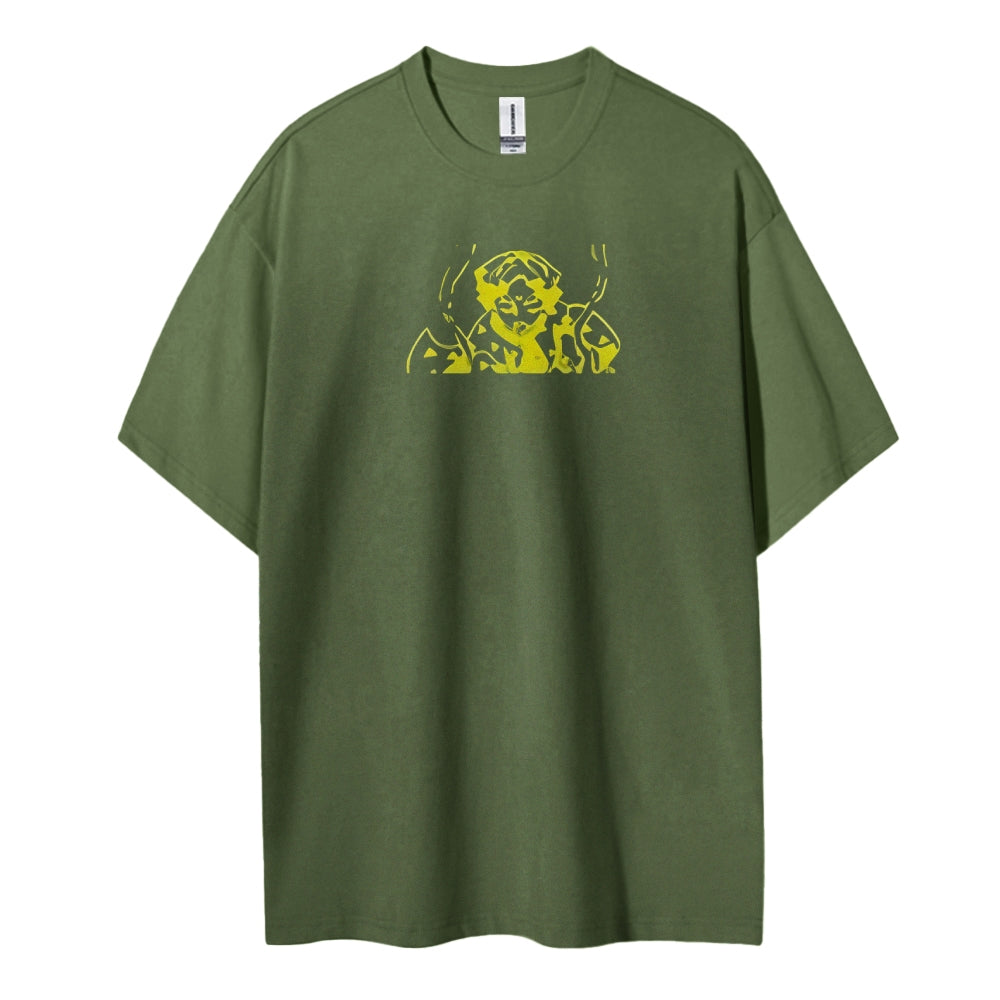 Demon Slayer Cotton Unisex Crew Neck Anime T-Shirt