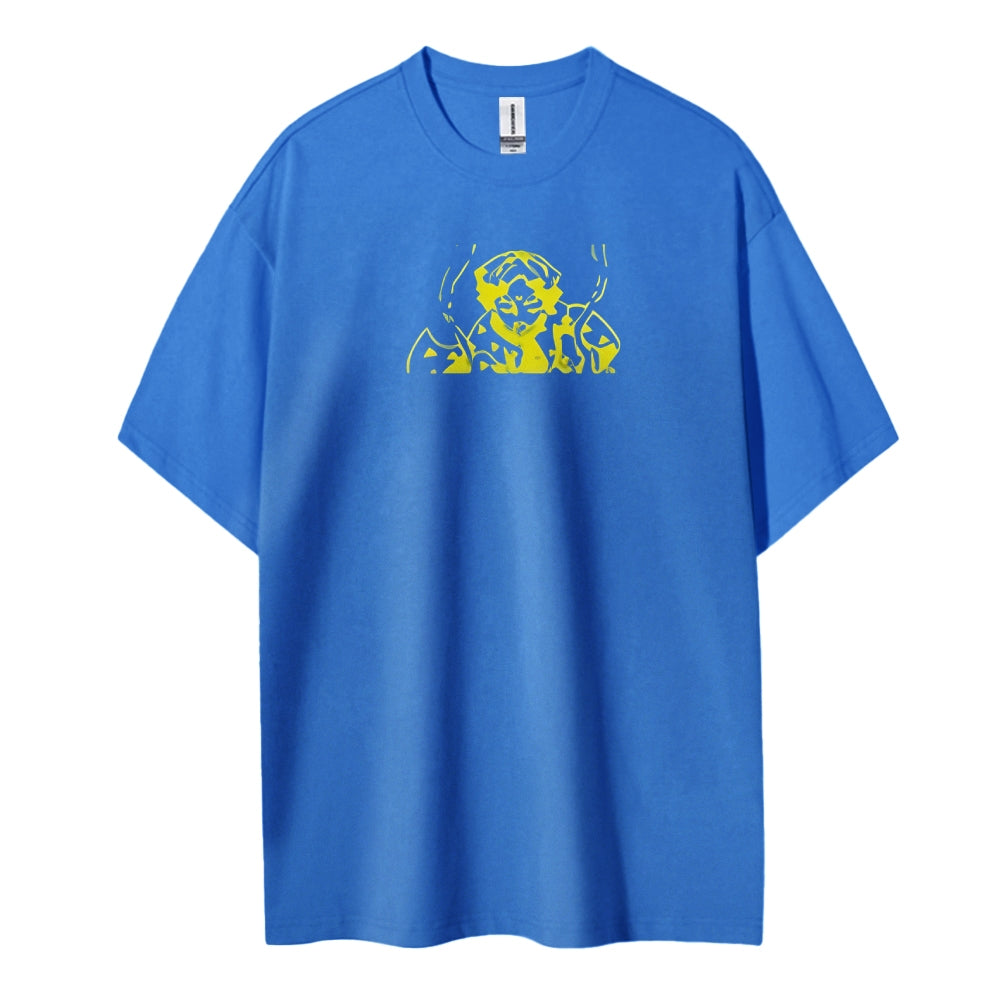 Demon Slayer Cotton Unisex Crew Neck Anime T-Shirt