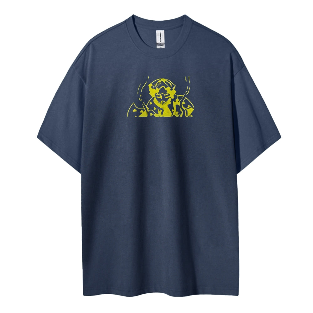 Demon Slayer Cotton Unisex Crew Neck Anime T-Shirt