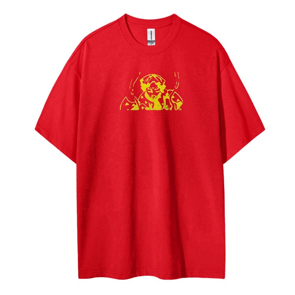 Demon Slayer Cotton Unisex Crew Neck Anime T-Shirt