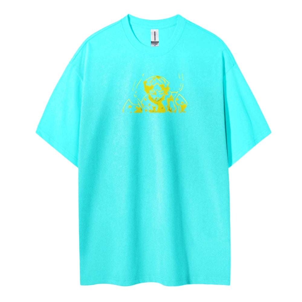 Demon Slayer Cotton Unisex Crew Neck Anime T-Shirt