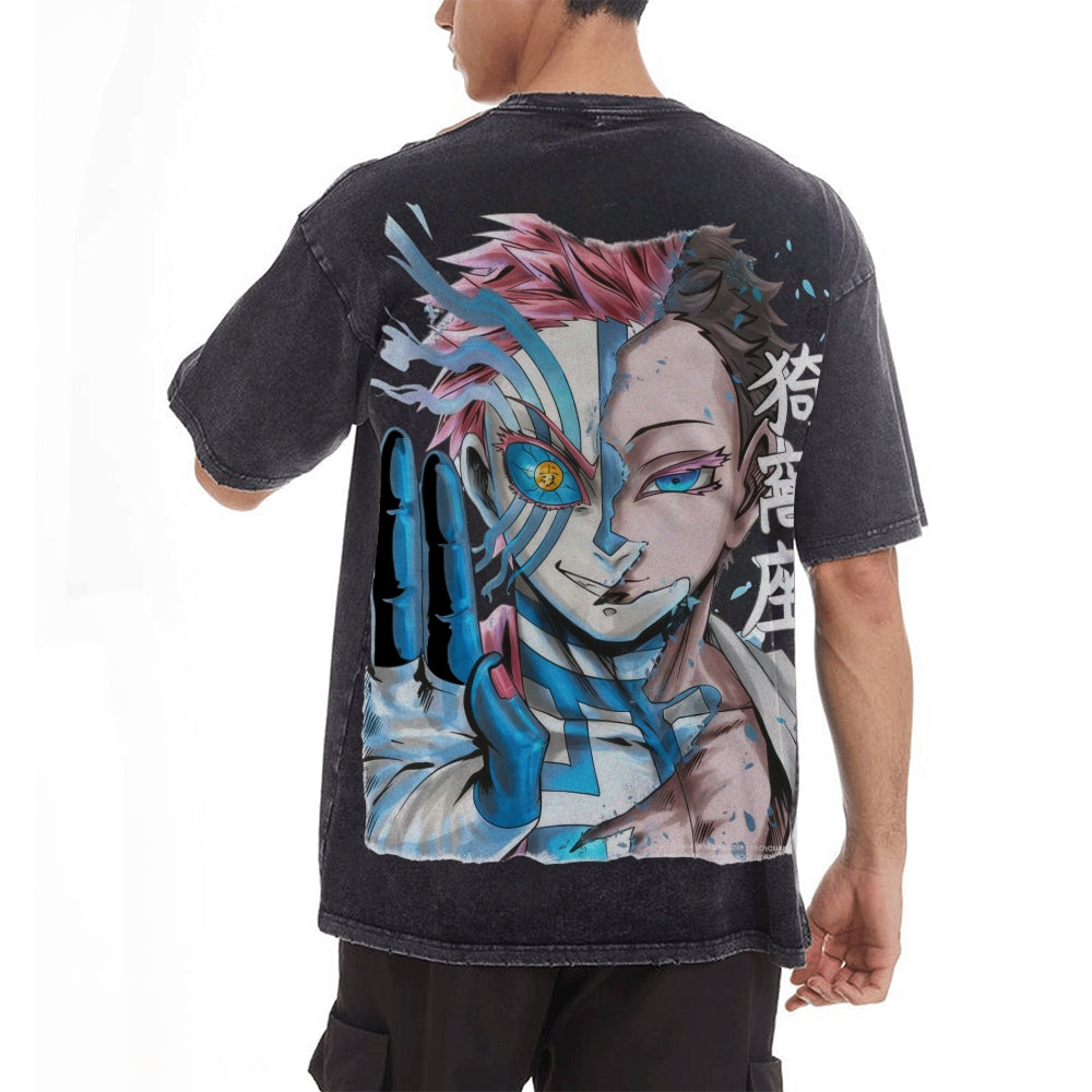 Vintage Oversized T-Shirt Demon Slayer