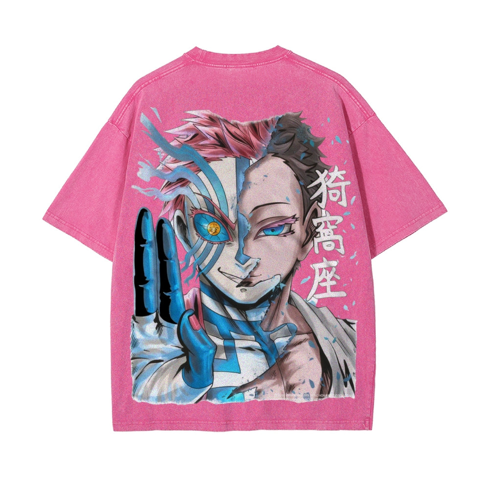 Vintage Oversized T-Shirt Demon Slayer
