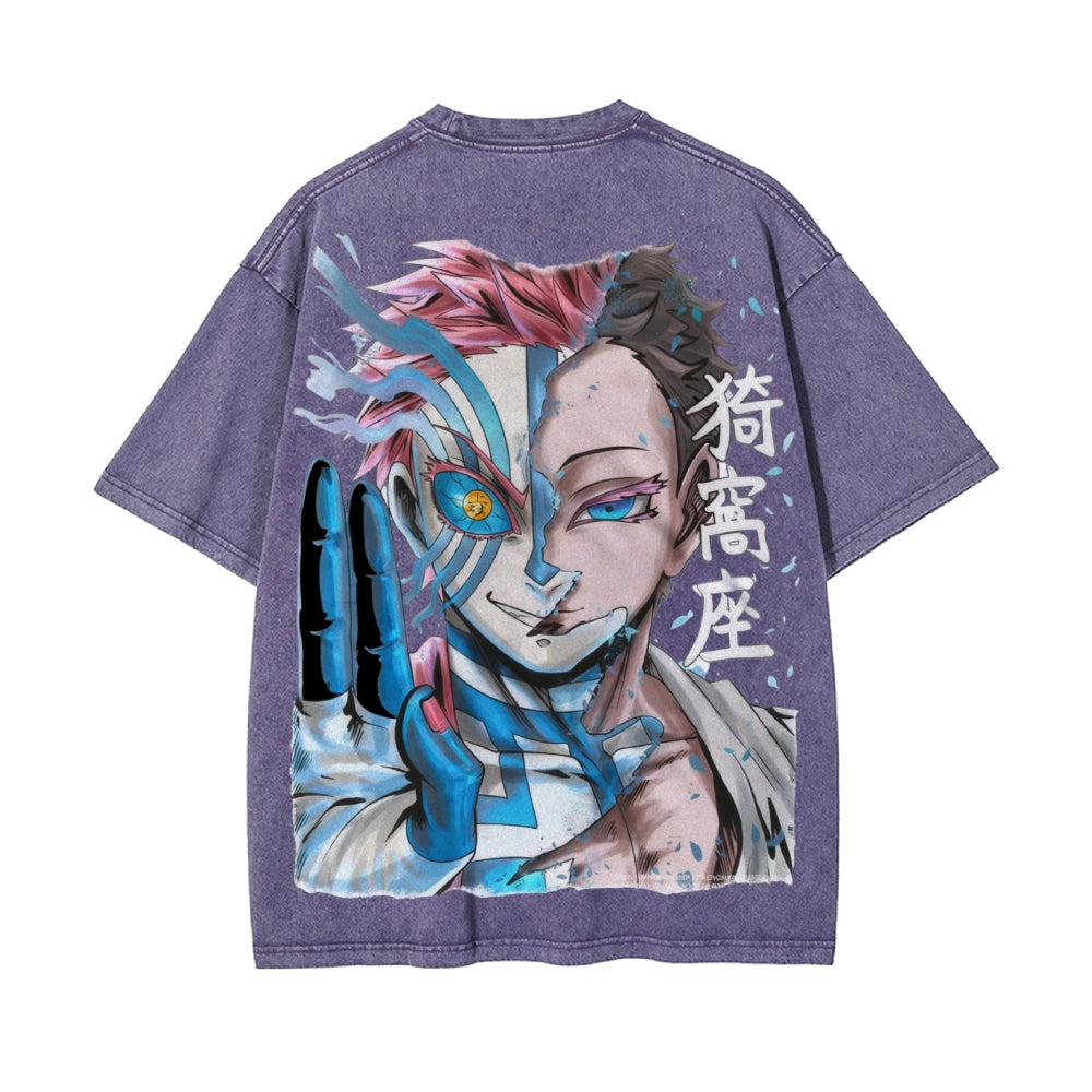 Vintage Oversized T-Shirt Demon Slayer