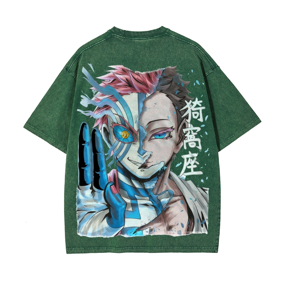 Vintage Oversized T-Shirt Demon Slayer