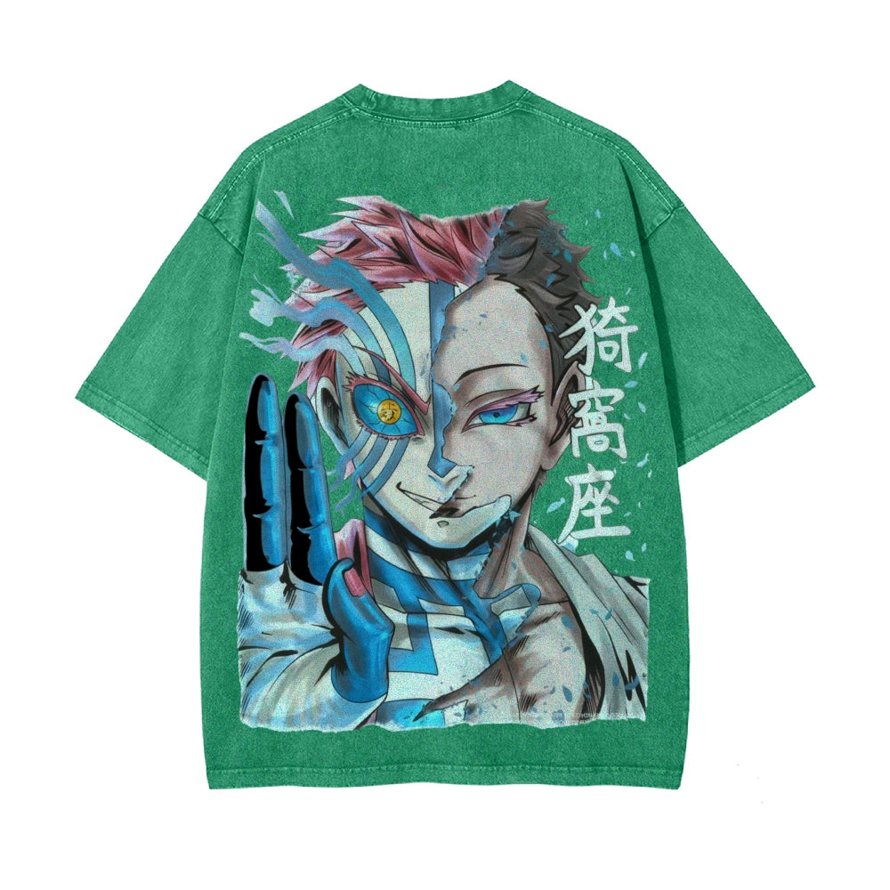 Vintage Oversized T-Shirt Demon Slayer