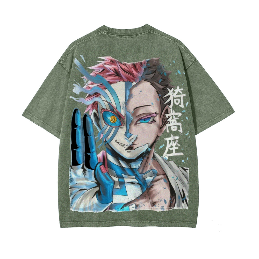 Vintage Oversized T-Shirt Demon Slayer