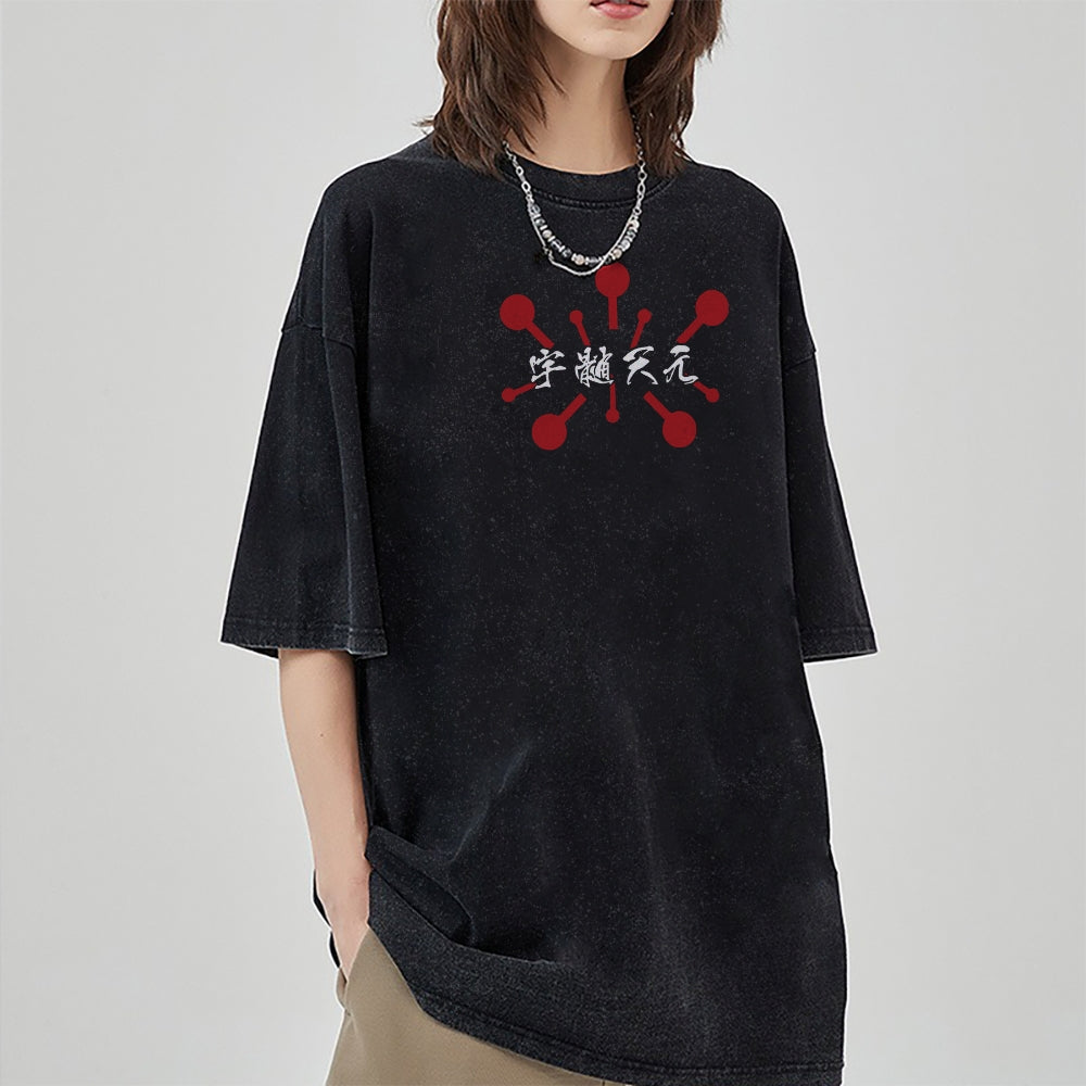 Vintage Oversized T-Shirt Demon Slayer