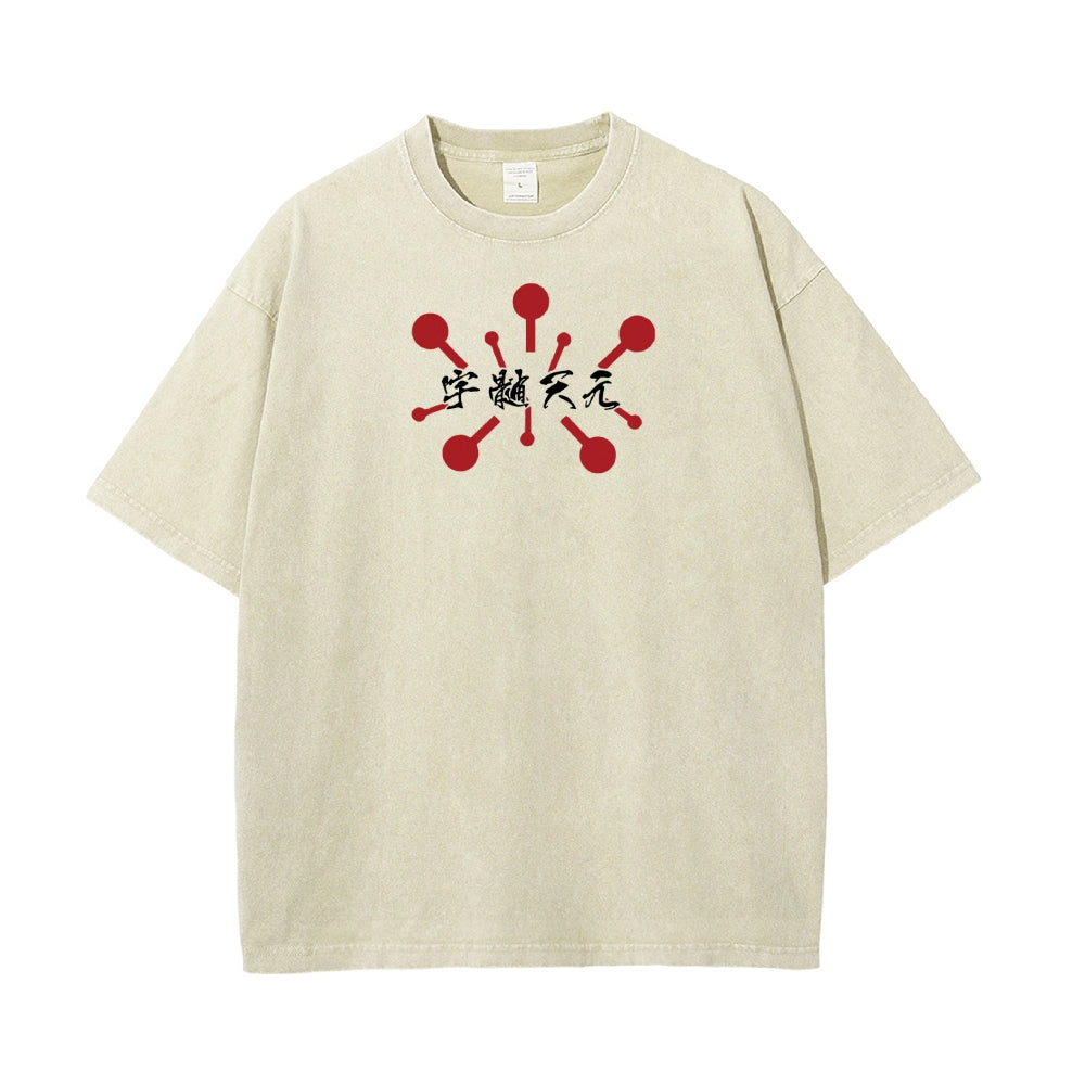 Vintage Oversized T-Shirt Demon Slayer