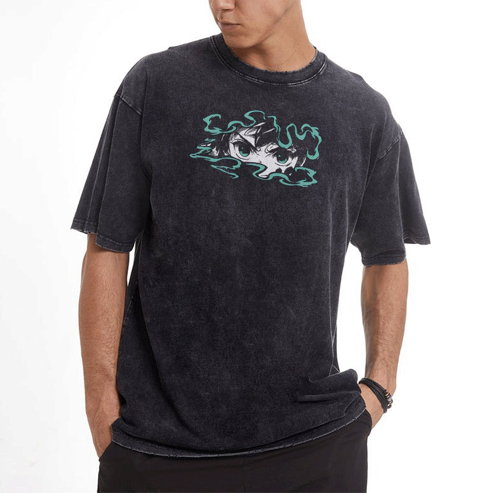 Vintage Oversized T-Shirt Demon Slayer