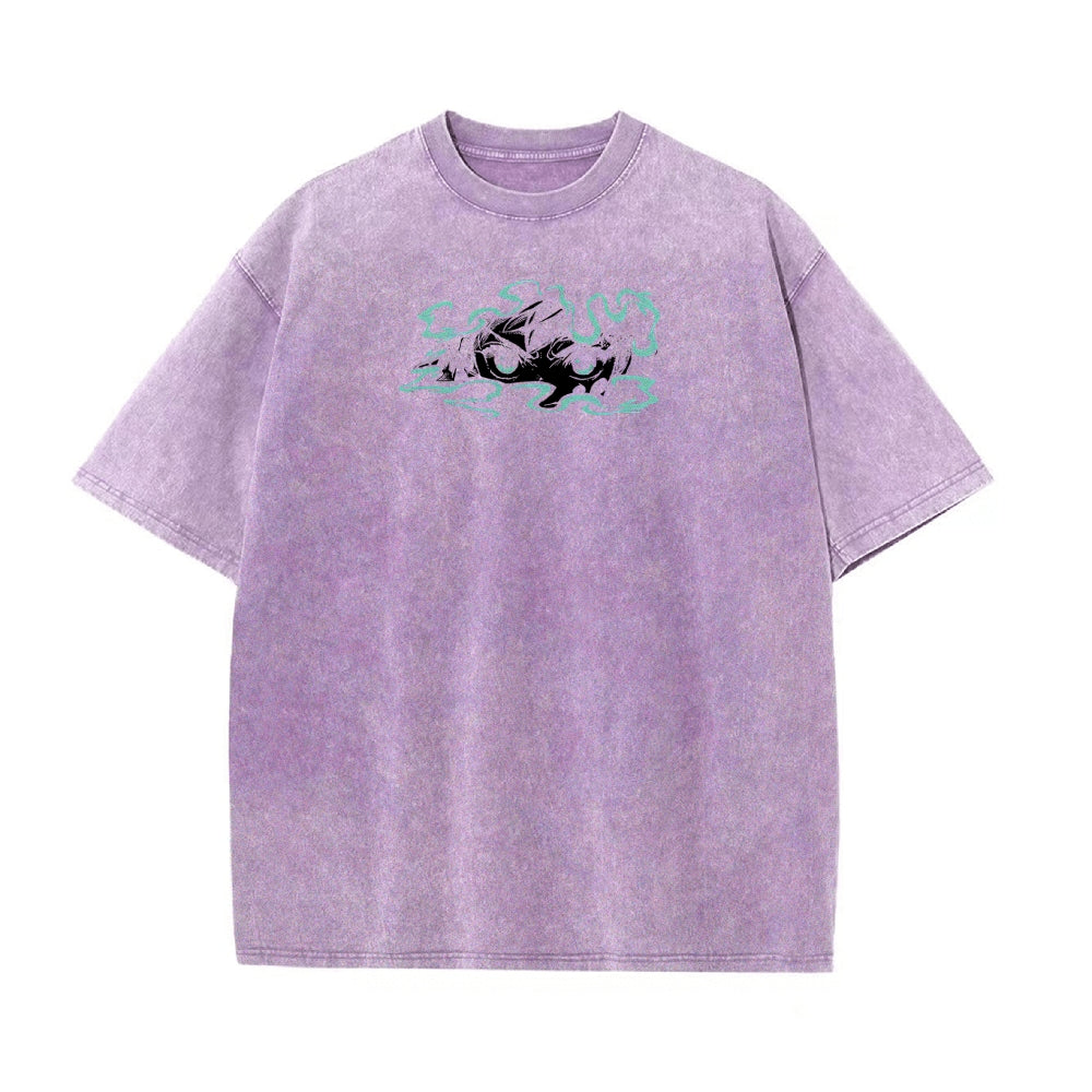 Vintage Oversized T-Shirt Demon Slayer