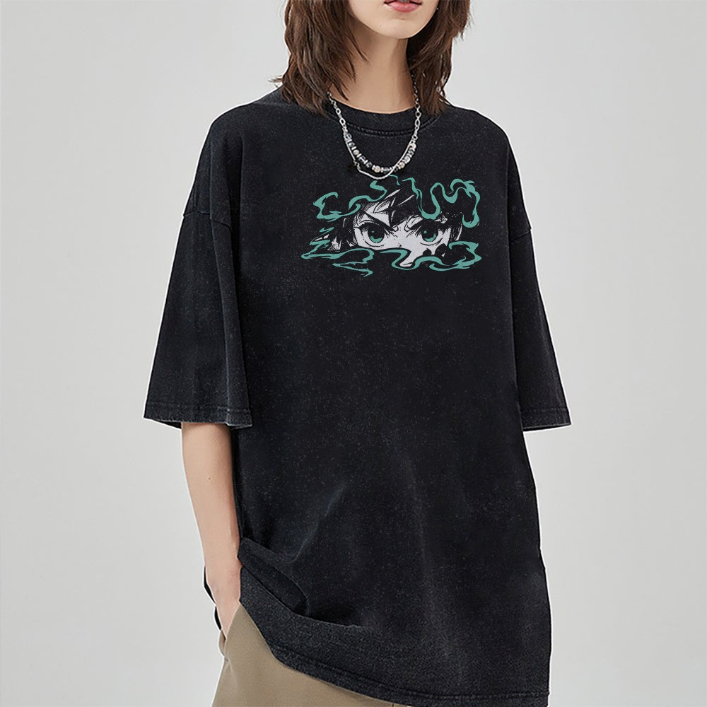 Vintage Oversized T-Shirt Demon Slayer