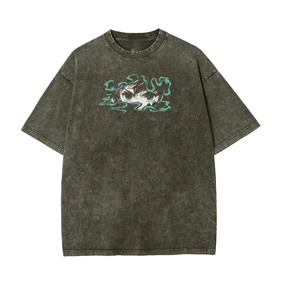 Vintage Oversized T-Shirt Demon Slayer
