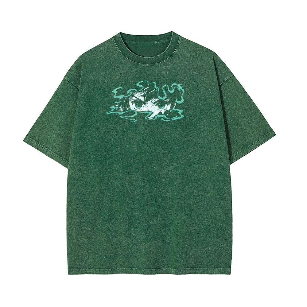 Vintage Oversized T-Shirt Demon Slayer