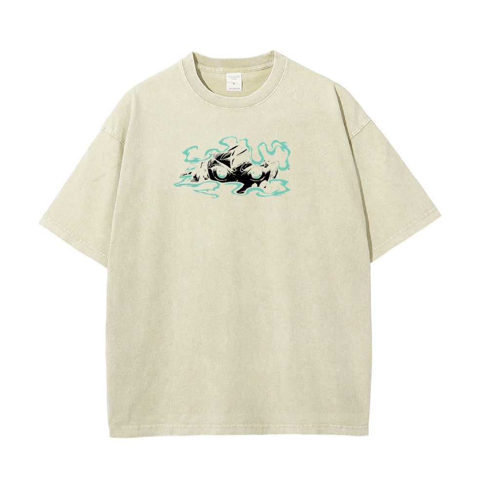 Vintage Oversized T-Shirt Demon Slayer