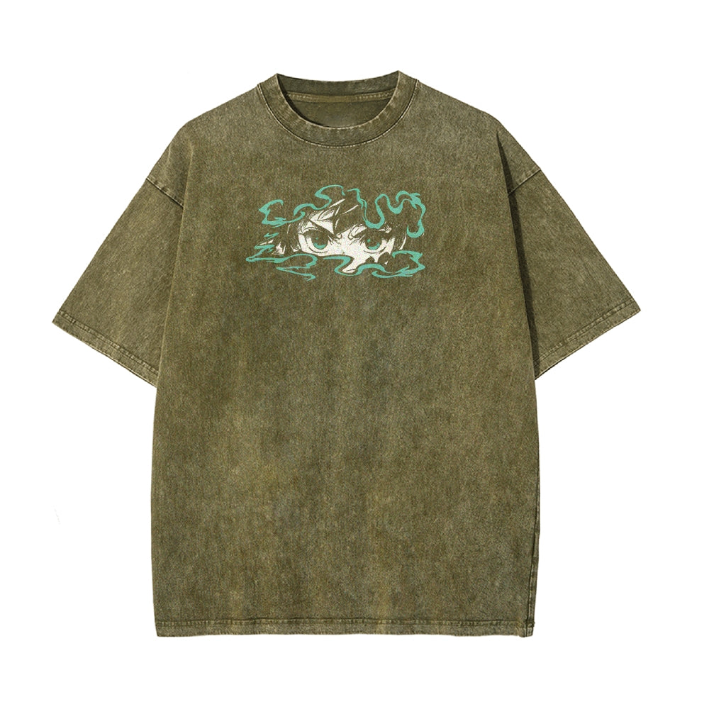 Vintage Oversized T-Shirt Demon Slayer