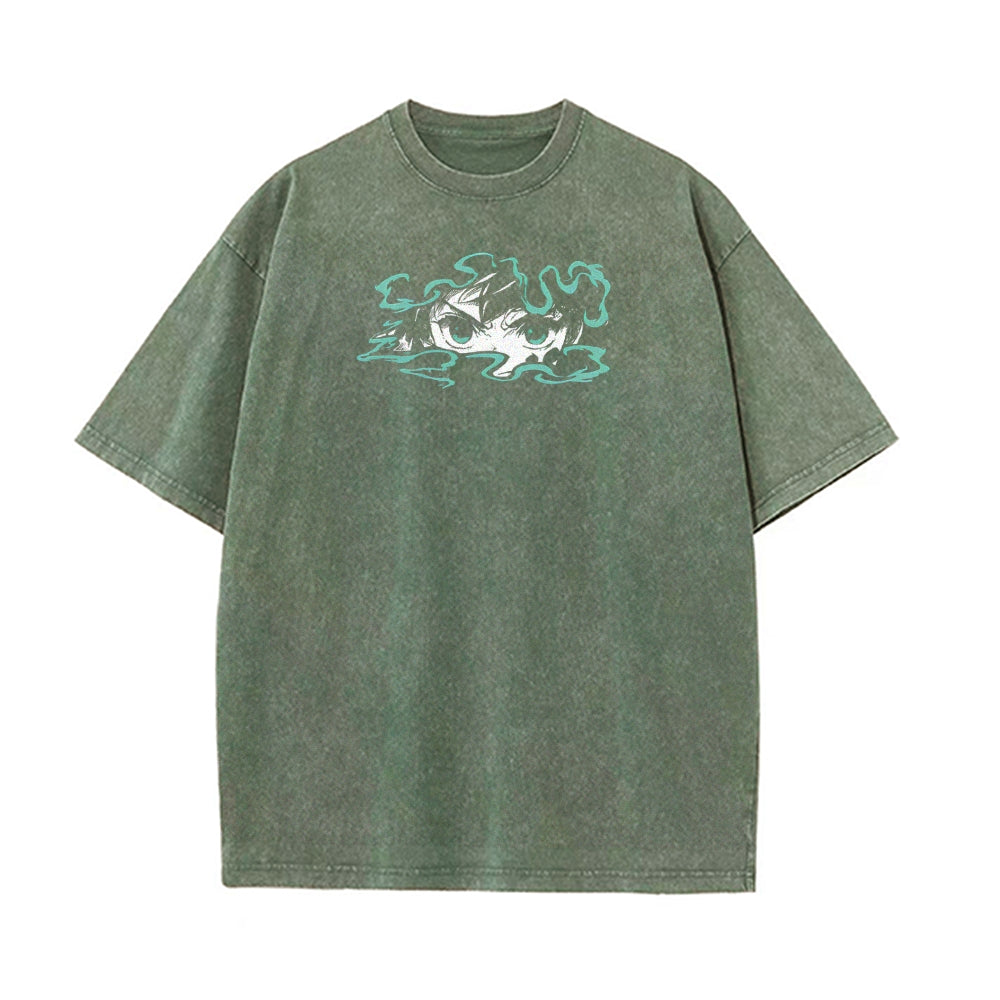 Vintage Oversized T-Shirt Demon Slayer