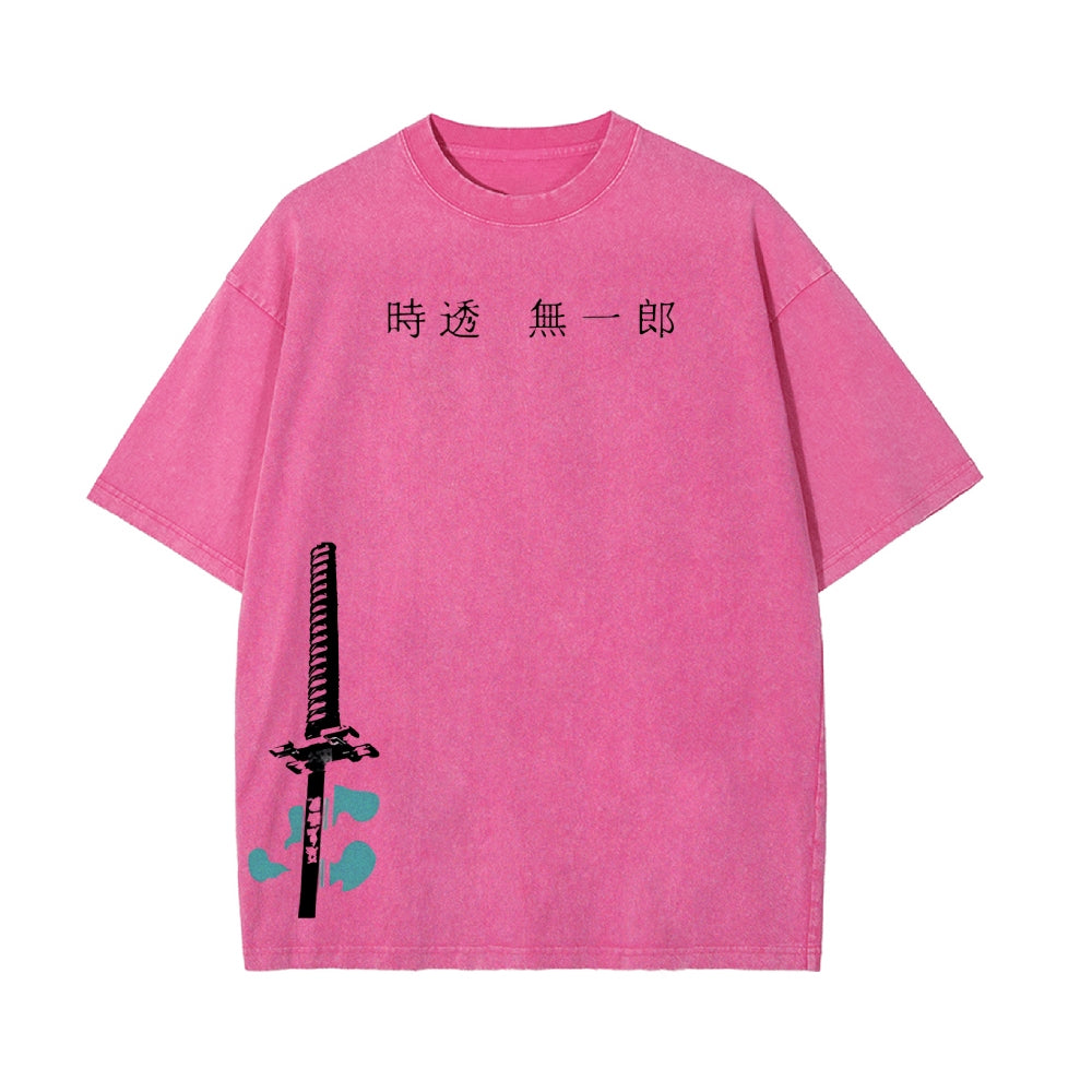Vintage Oversized T-Shirt Demon Slayer