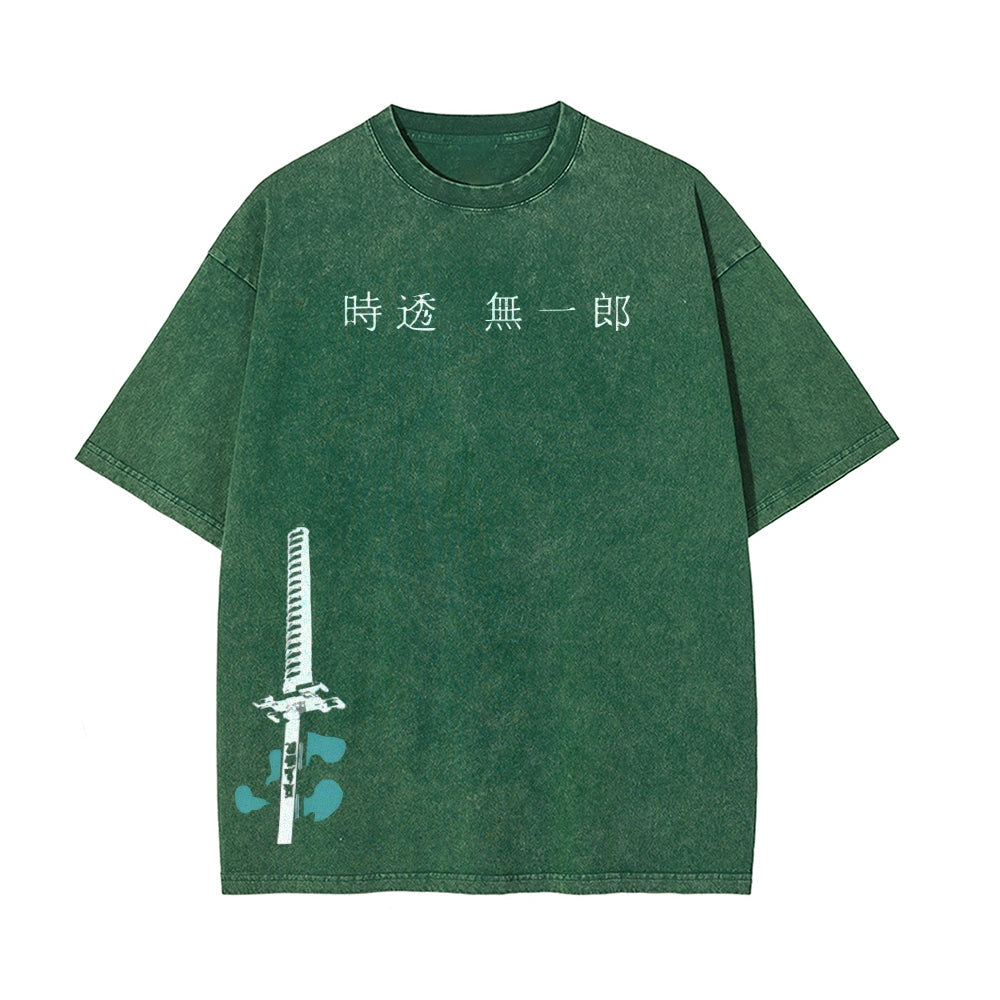 Vintage Oversized T-Shirt Demon Slayer