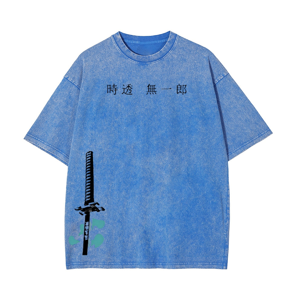 Vintage Oversized T-Shirt Demon Slayer