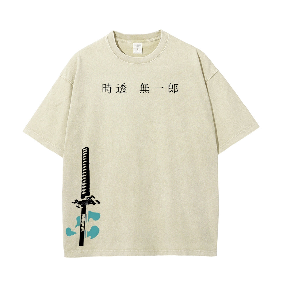 Vintage Oversized T-Shirt Demon Slayer