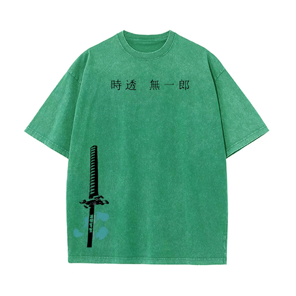 Vintage Oversized T-Shirt Demon Slayer