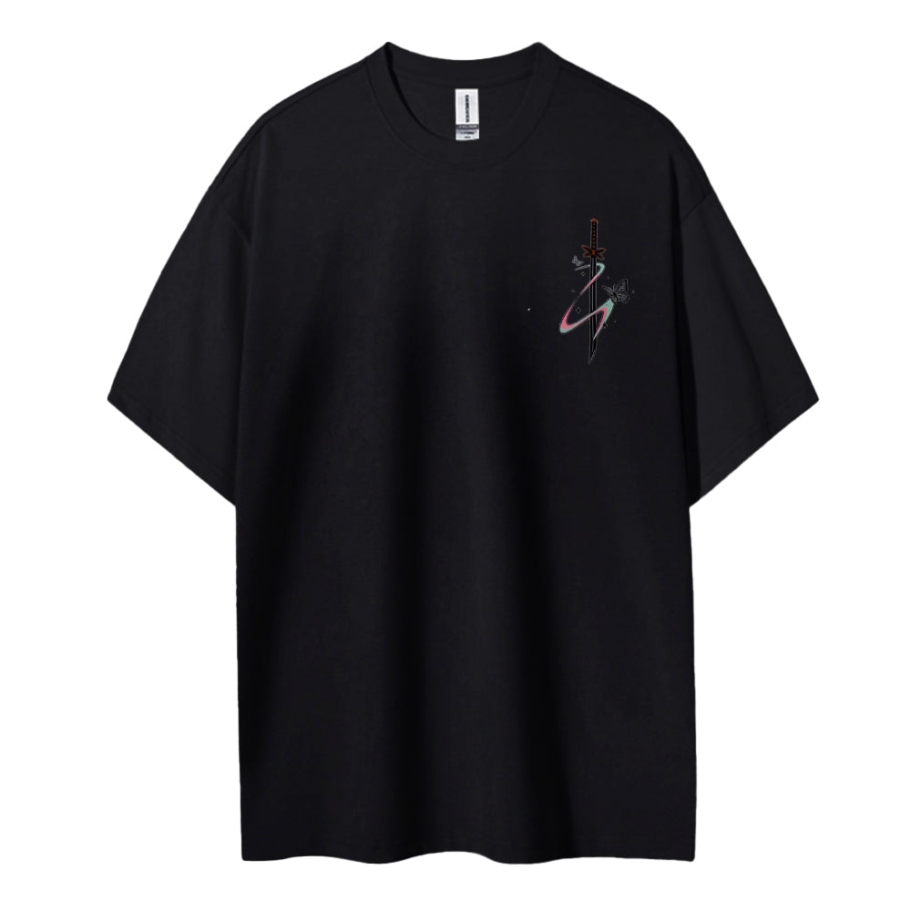 Demon Slayer Cotton Unisex Crew Neck Anime T-Shirt