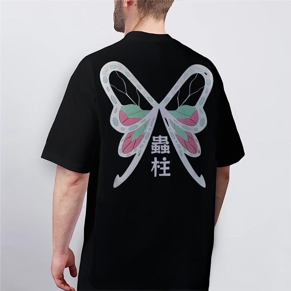 Demon Slayer Cotton Unisex Crew Neck Anime T-Shirt