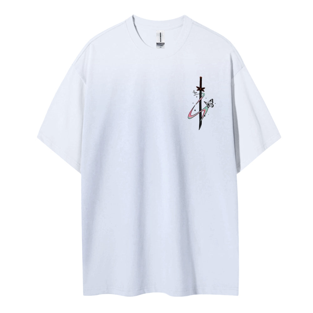 Demon Slayer Cotton Unisex Crew Neck Anime T-Shirt