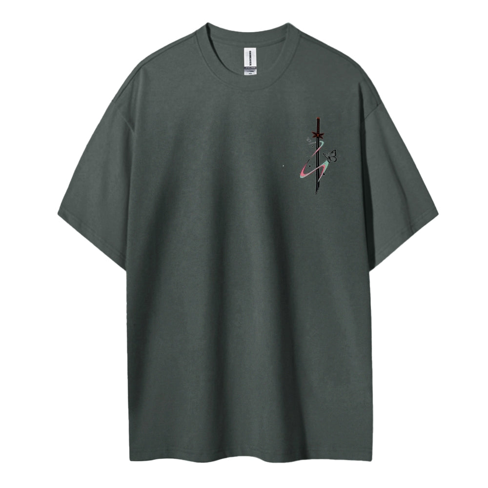 Demon Slayer Cotton Unisex Crew Neck Anime T-Shirt