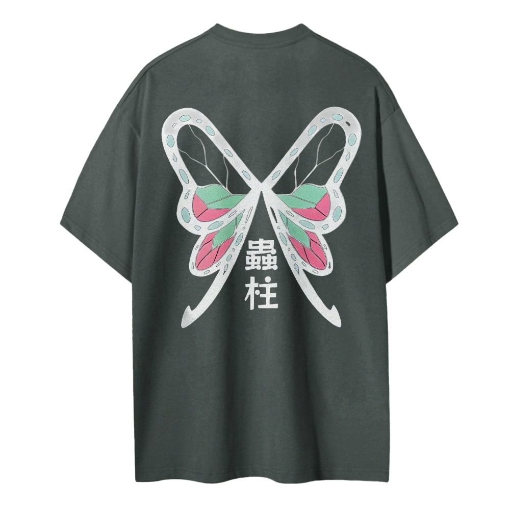 Demon Slayer Cotton Unisex Crew Neck Anime T-Shirt
