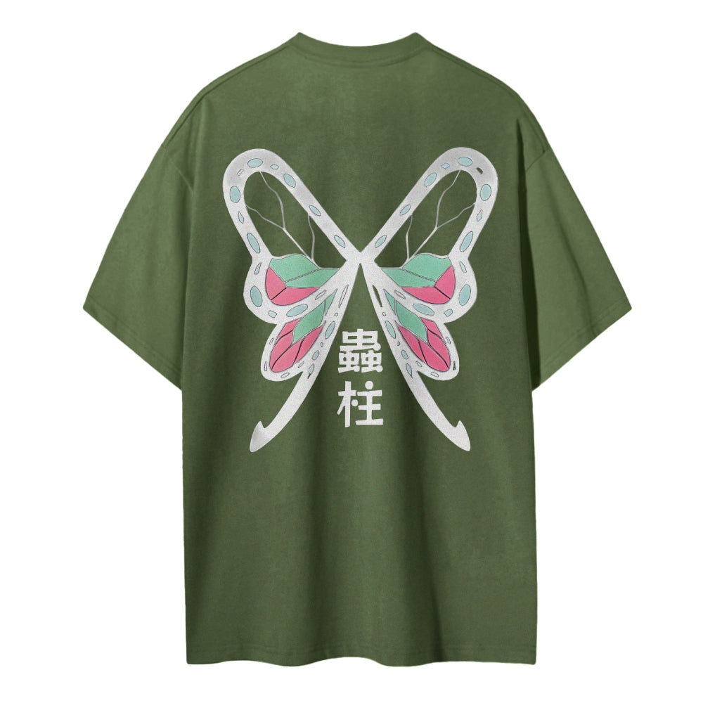 Demon Slayer Cotton Unisex Crew Neck Anime T-Shirt