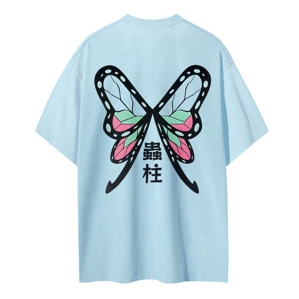 Demon Slayer Cotton Unisex Crew Neck Anime T-Shirt