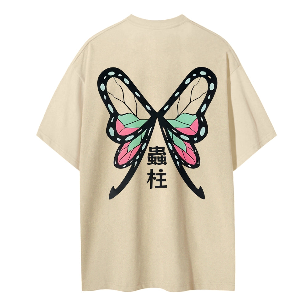 Demon Slayer Cotton Unisex Crew Neck Anime T-Shirt
