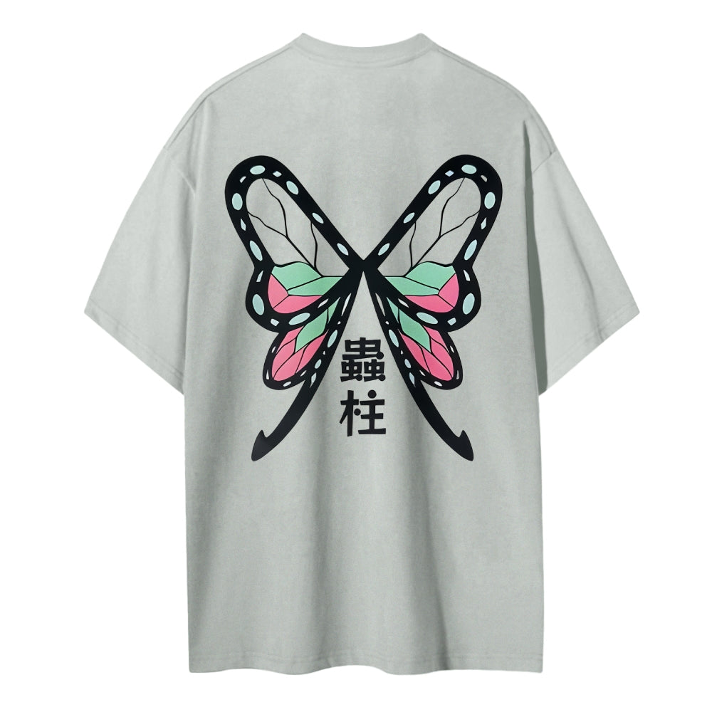Demon Slayer Cotton Unisex Crew Neck Anime T-Shirt