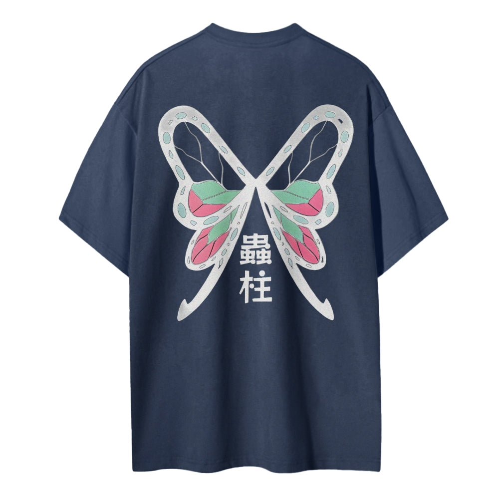 Demon Slayer Cotton Unisex Crew Neck Anime T-Shirt