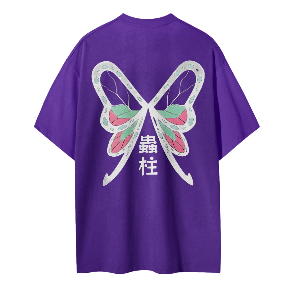 Demon Slayer Cotton Unisex Crew Neck Anime T-Shirt