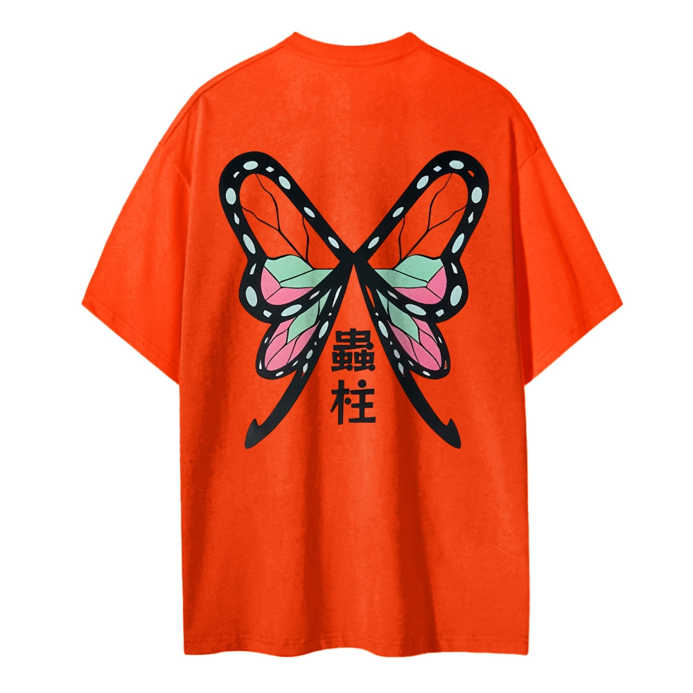 Demon Slayer Cotton Unisex Crew Neck Anime T-Shirt