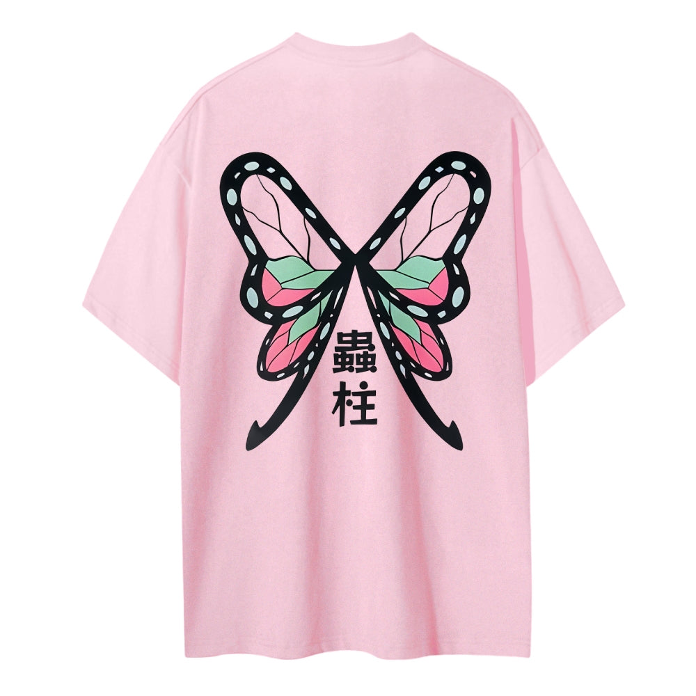 Demon Slayer Cotton Unisex Crew Neck Anime T-Shirt
