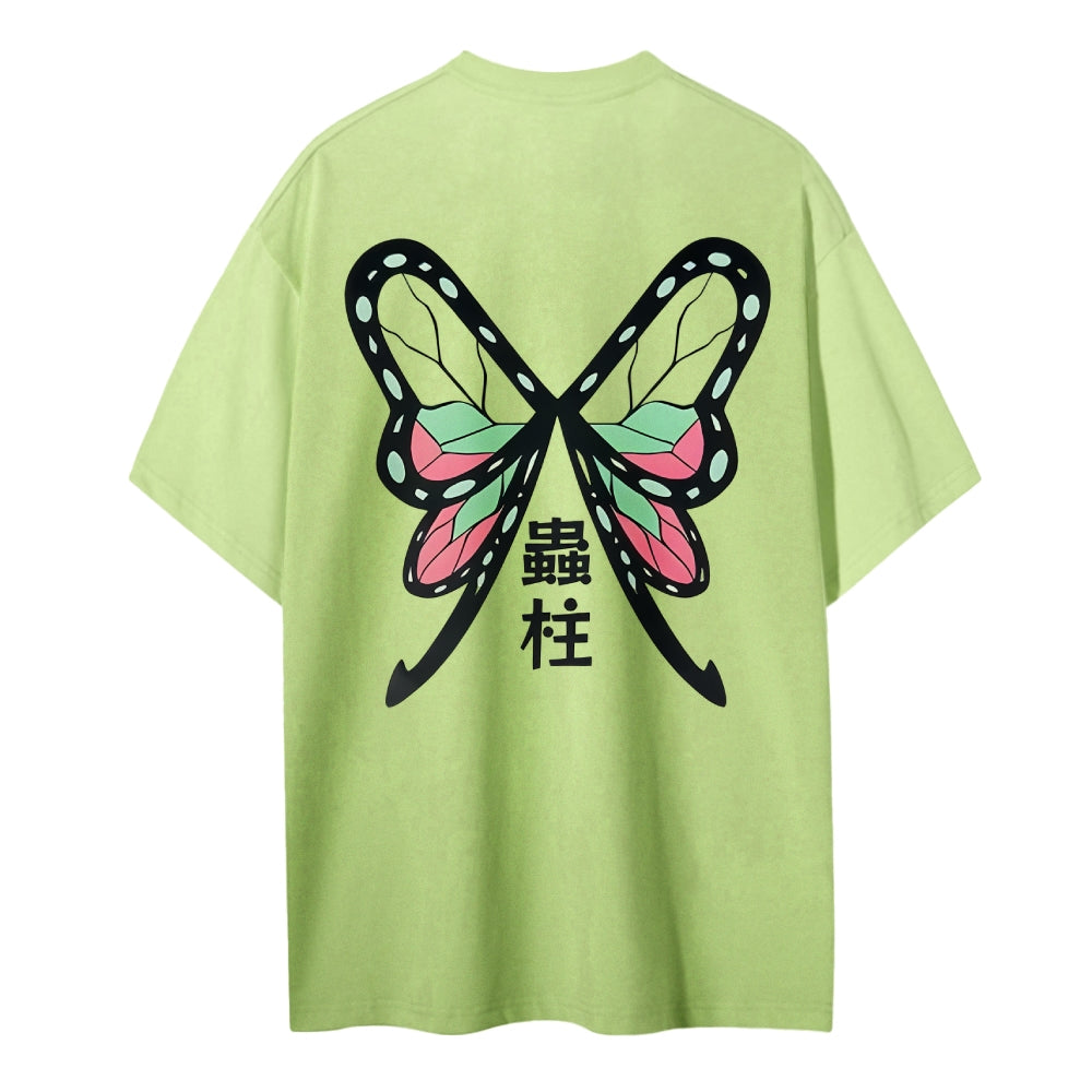 Demon Slayer Cotton Unisex Crew Neck Anime T-Shirt