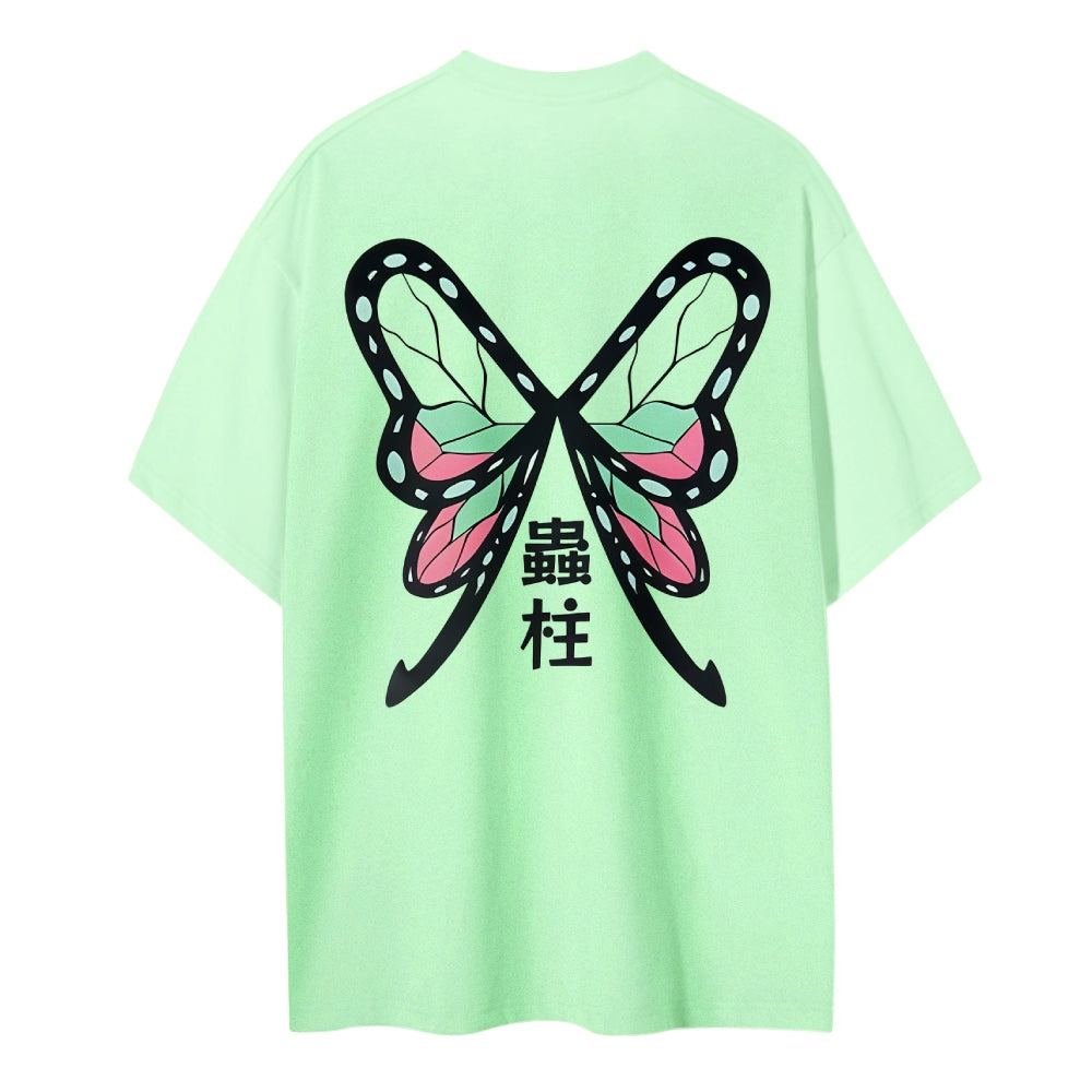 Demon Slayer Cotton Unisex Crew Neck Anime T-Shirt