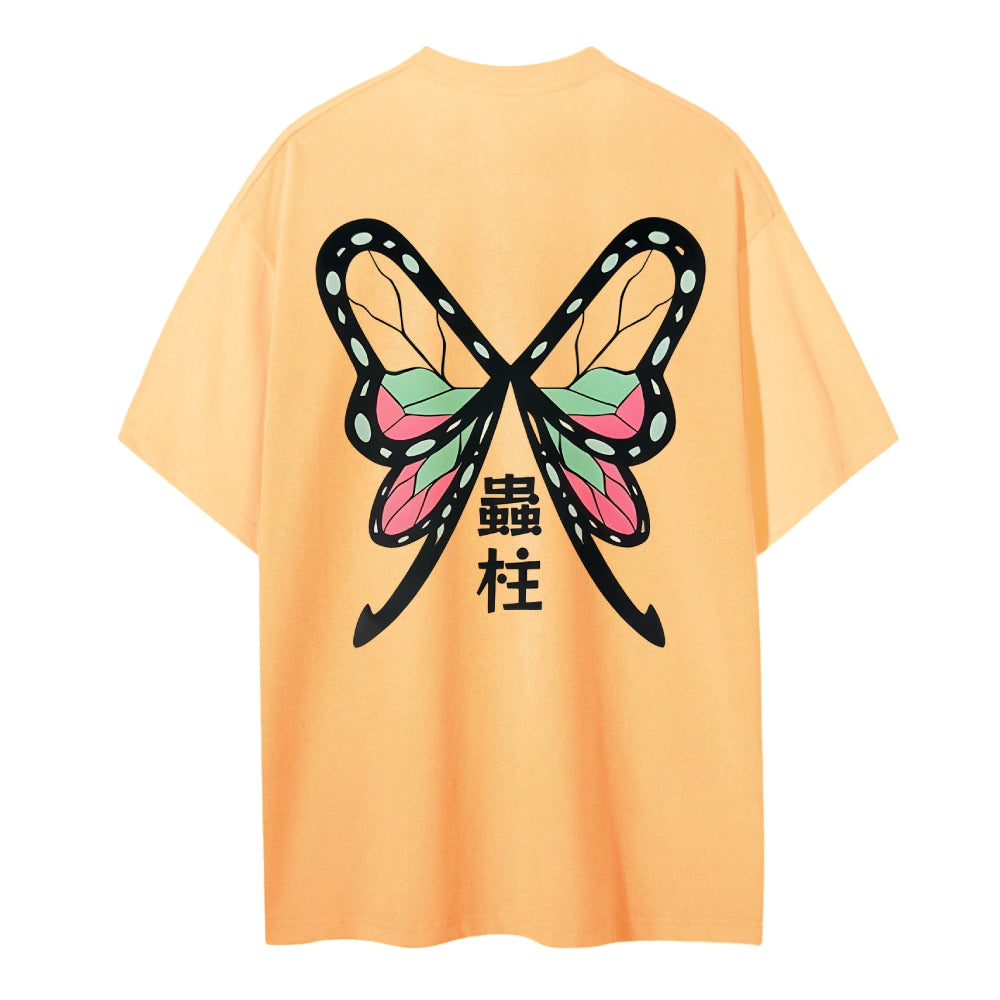 Demon Slayer Cotton Unisex Crew Neck Anime T-Shirt