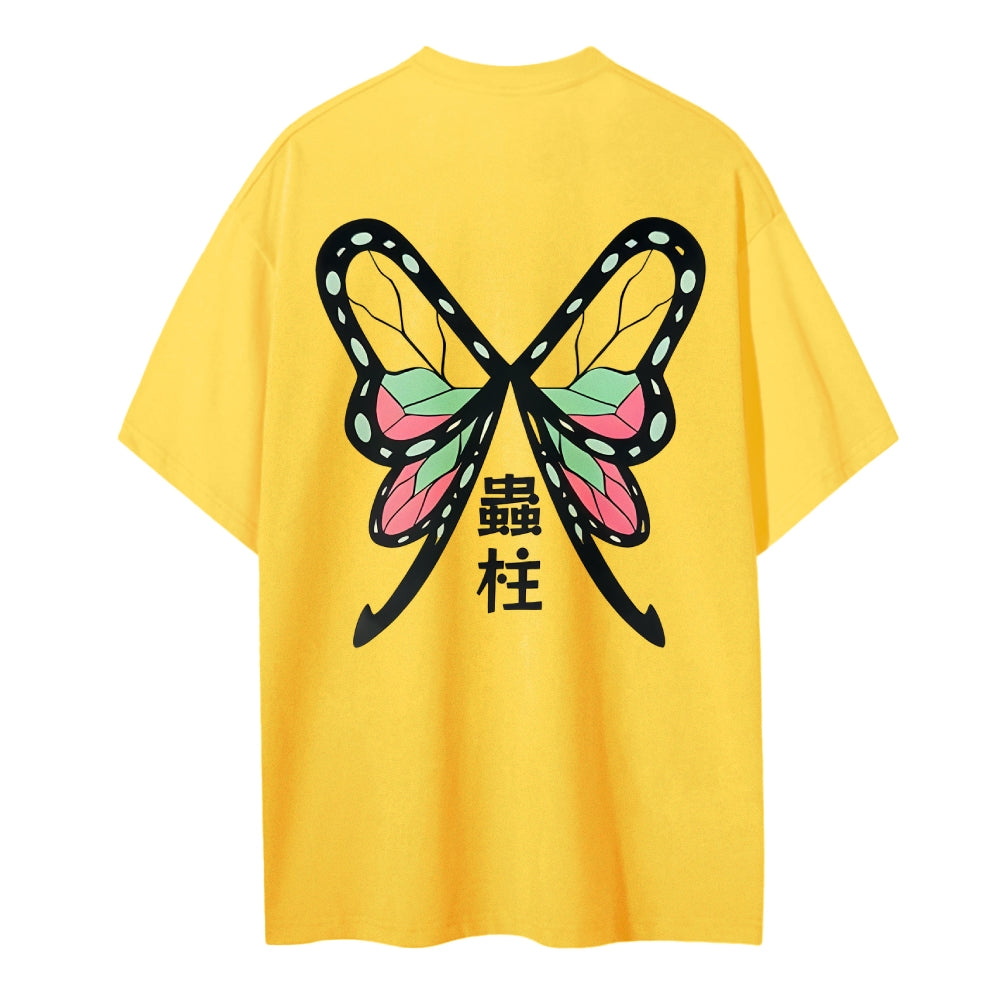 Demon Slayer Cotton Unisex Crew Neck Anime T-Shirt