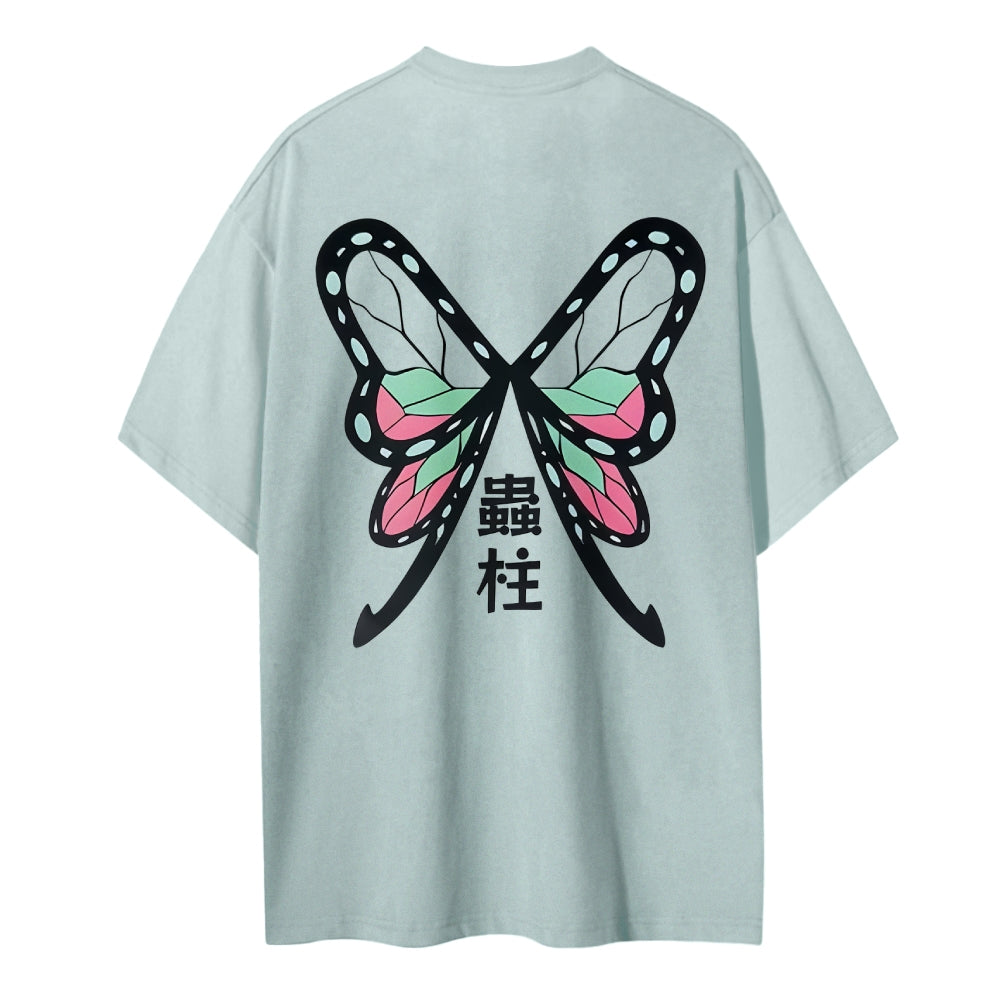 Demon Slayer Cotton Unisex Crew Neck Anime T-Shirt