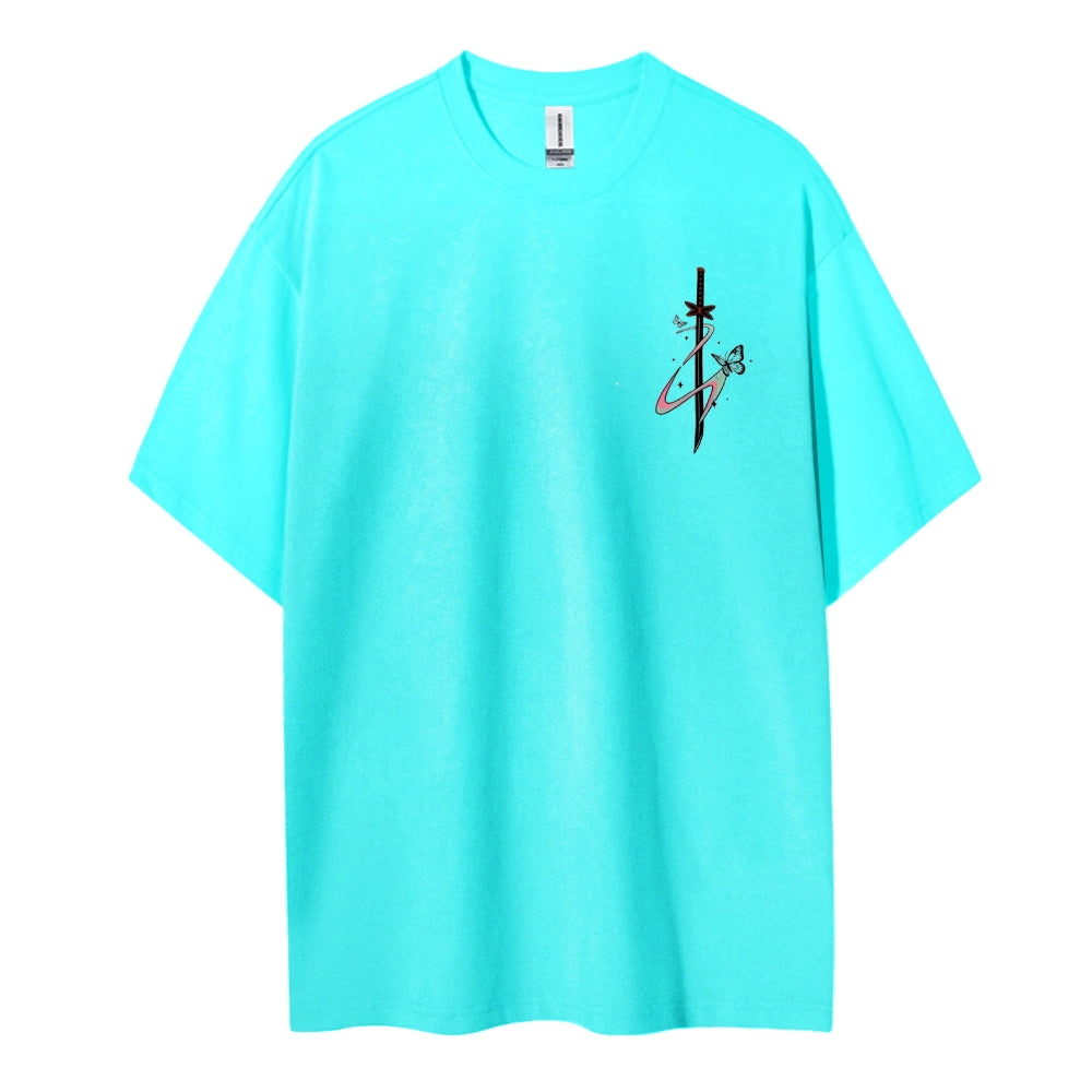 Demon Slayer Cotton Unisex Crew Neck Anime T-Shirt
