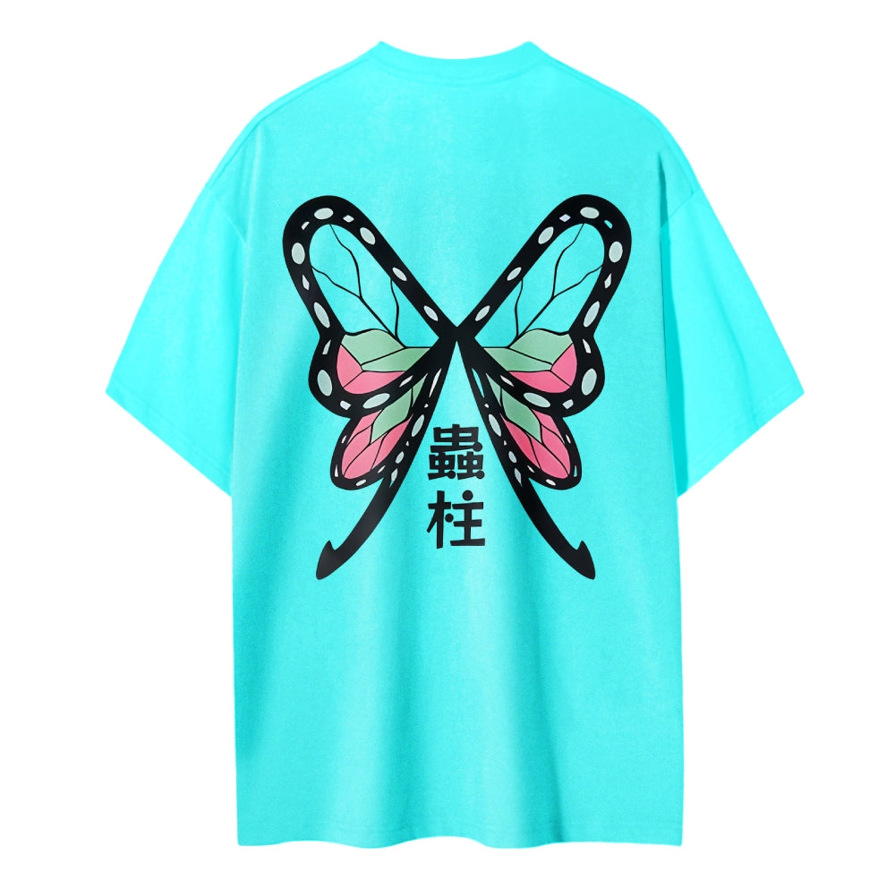 Demon Slayer Cotton Unisex Crew Neck Anime T-Shirt