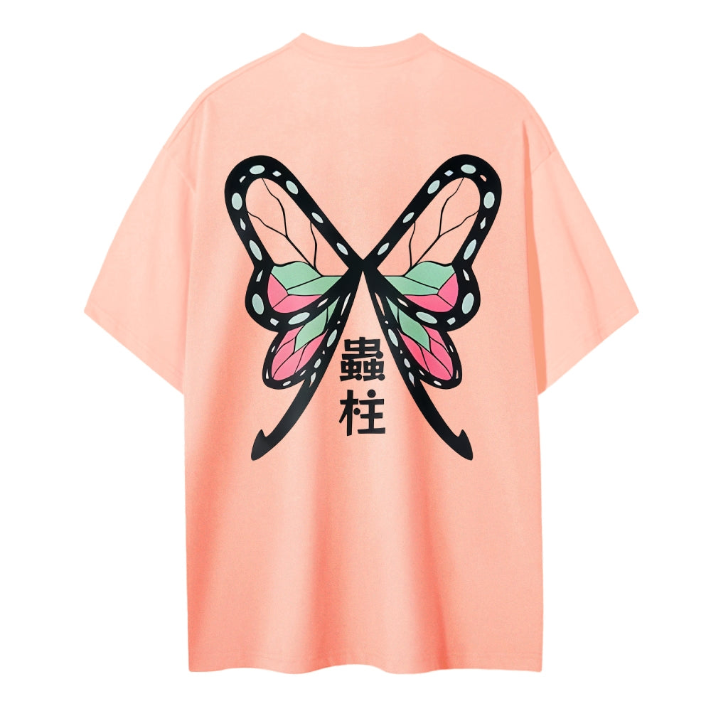 Demon Slayer Cotton Unisex Crew Neck Anime T-Shirt