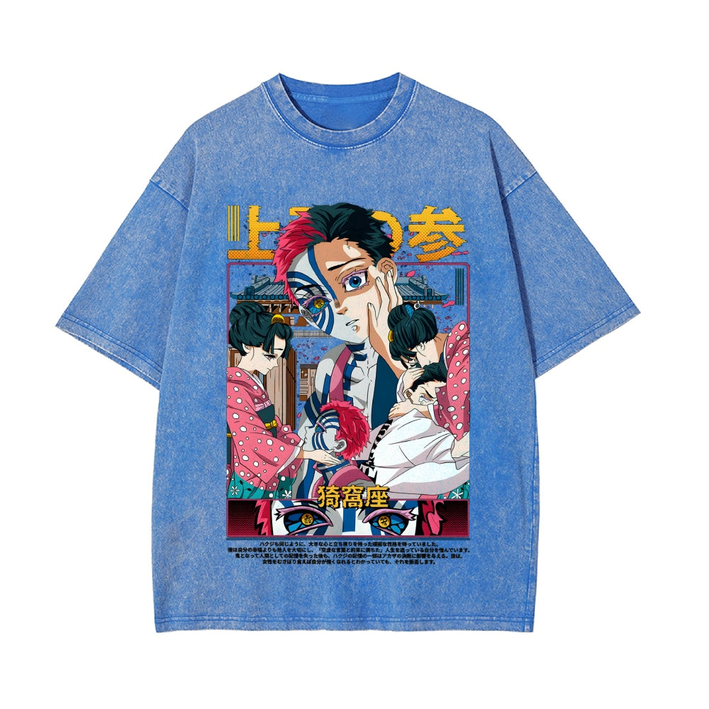 Vintage Oversized T-Shirt Demon Slayer