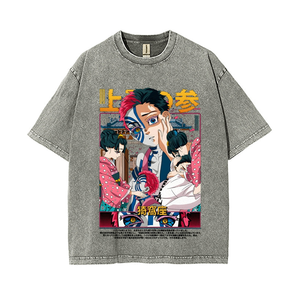 Vintage Oversized T-Shirt Demon Slayer
